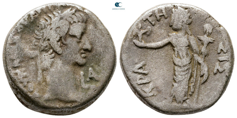 Egypt. Alexandria. Galba AD 68-69. 
Billon-Tetradrachm

25 mm, 12,42 g


...