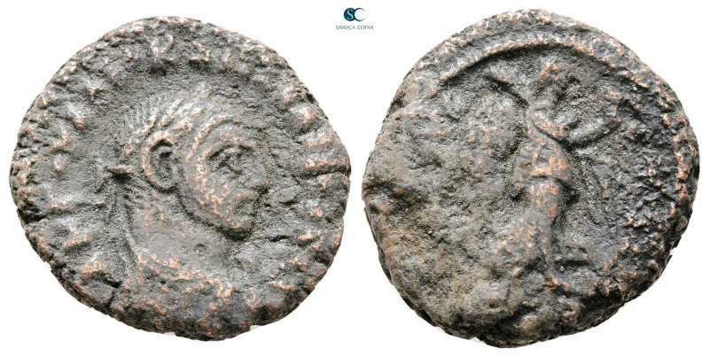 Egypt. Alexandria. Diocletian AD 284-305. 
Potin Tetradrachm

20 mm, 6,62 g
...