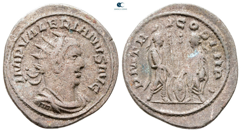 Valerian I AD 253-260. Samosata or Antioch
Billon Antoninianus

24 mm, 3,21 g...