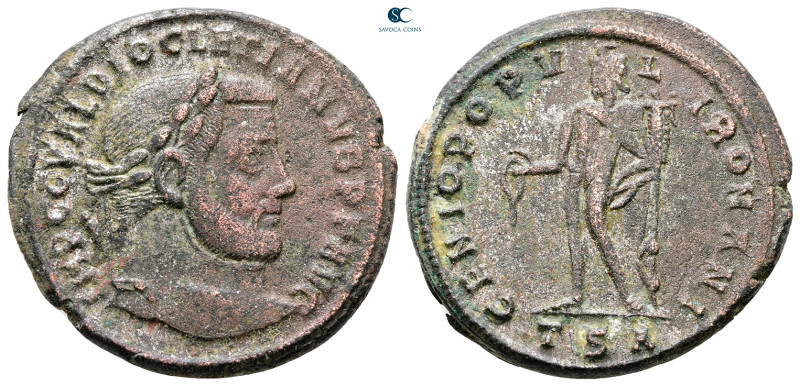 Diocletian AD 284-305. Thessaloniki
Follis Æ

29 mm, 10,53 g



Very Fine...