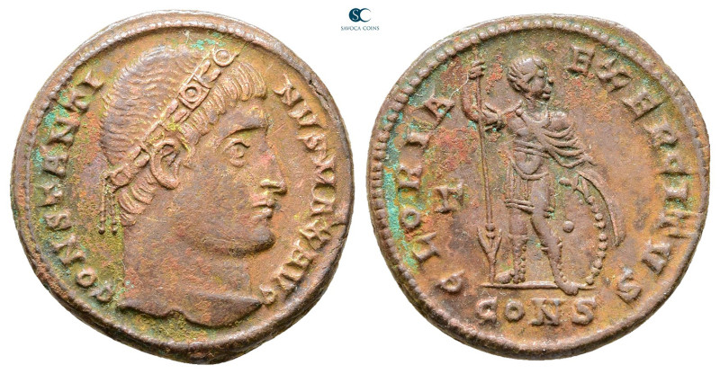 Constantine I the Great AD 306-337. Constantinople
Follis Æ

20 mm, 3,27 g
...