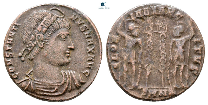 Constantine I the Great AD 306-337. Nicomedia
Follis Æ

17 mm, 2,36 g



...