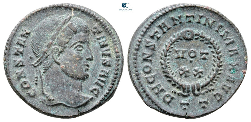 Constantine I the Great AD 306-337. Ticinum
Follis Æ

20 mm, 3,05 g



Ve...