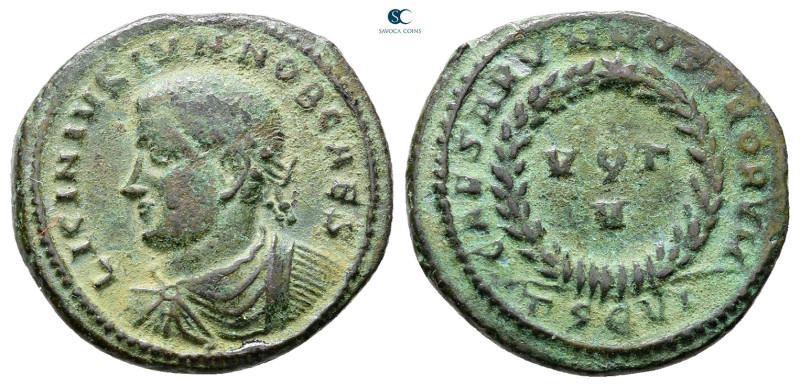 Licinius II, as Caesar AD 317-324. Thessaloniki
Follis Æ

20 mm, 3,56 g


...