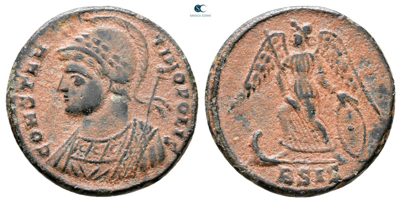 City Commemoratives AD 330-354. Siscia
Follis Æ

18 mm, 2,25 g



Very Fi...