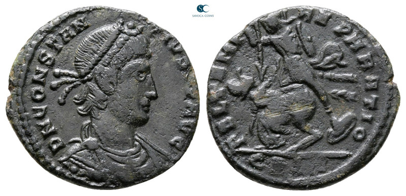 Constantius II AD 347-361. Constantinople
Follis Æ

18 mm, 2,01 g



Very...