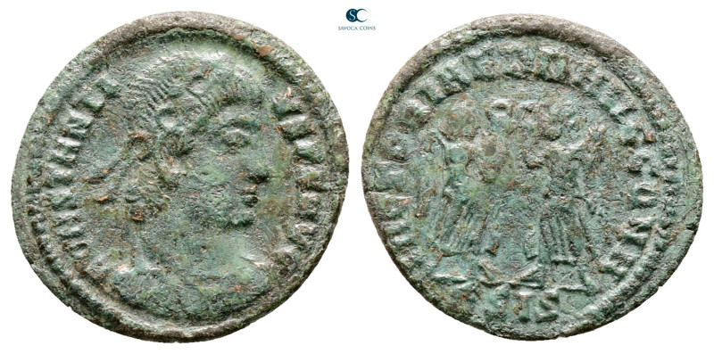 Constantius II AD 347-361. Siscia
Follis Æ

18 mm, 1,77 g



Fine