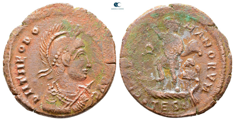 Theodosius I AD 379-395. Thessaloniki
Follis Æ

23 mm, 4,64 g



Good Fin...