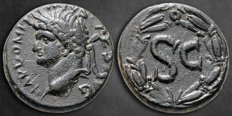 Seleucis and Pieria. Antioch. Domitian AD 81-96. 
Bronze Æ

21 mm, 7,68 g

...