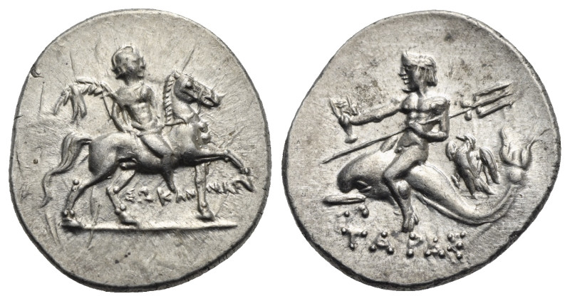 biddr - Astarte, Web Auction 3, lot 5. CALABRIA. Tarentum. Punic ...