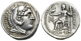 KINGS OF MACEDON. Alexander III 'the Great', 336-323 BC. Tetradrachm (Silver, 28.56 mm, 17.07 g). Amphipolis ?, struck under Ptolemy Keraunos, circa 2...