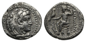KINGS OF MACEDON. Alexander III 'the Great', 336-323 BC. Hemidrachm (Silver, 13.51 mm, 2.03 g), Salamis on Cyprus, circa 332-323 BC. Head of Herakles ...