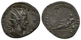 Postumus, 259-268. Antoninianus (Billon, 22.77 mm, 3.04 g), Treveri, 260. IMP C POSTVMVS P F AVG. Radiate, draped and cuirassed bust of Postumus right...