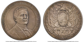 Republic silver Specimen "Centenary of Bolivia" Medal 1925 SP64 PCGS, 47mm. Bust of President Bautista Saavedra 1825 PRIMER CENTENARIO DE BOLIVIA 1925...