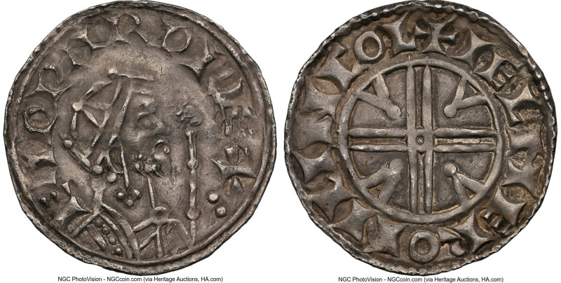 Kings of All England. Edward the Confessor (1042-1066) Penny ND (1065-1066) AU58...