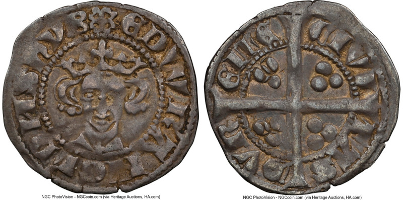 Edward I (1272-1307) Penny ND (1299-1301) XF45 NGC, Durham mint, S-1423. 1.35gm....