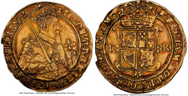 James I (1603-1625) gold Unite ND (1606-1607) AU50 NGC, Tower mint, Escallop mm, Second coinage, Fourth bust, KM46, S-2619, N-2084. 9.72gm. A promisin...