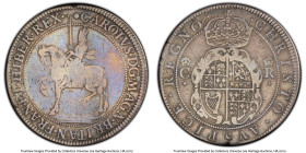 Charles I (1625-1649) Crown ND (1631-1632) VF20 PCGS, London mint, Flower & B mm, KM167, S-2852, N-2298. Britain's first milled Crown, presenting a hu...