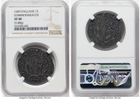 Commonwealth Shilling 1649 XF40 NGC, Sun mm, KM390.1, S-3217. 5.84gm. Quite nice quality, particularly notable in a series typically known for subpar ...