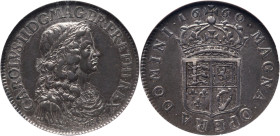 Charles II silver Pattern Broad 1660 AU55 NGC, KM-Pn28, N-2776. A scarce milled pattern. Featuring an expressive portrait of Charles II, further eleva...