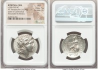 BITHYNIA. Cius. Ca. 280-250 BC. AR tetradrachm (29mm, 16.98 gm, 12h). NGC AU 5/5 - 4/5. In the name and type of Lysimachus, (AD 306-281 BC), Head of A...