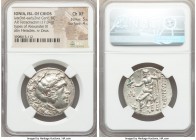 IONIAN ISLANDS. Chios. Ca. late 3rd-early 2nd centuries BC. AR tetradrachm (30mm, 17.04 gm, 12h). NGC Choice XF 5/5 - 4/5. Posthumous issue in the nam...