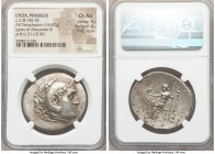 LYCIA. Phaselis. Ca. 218-185 BC. AR tetradrachm (16.83 gm). NGC Choice AU 5/5 - 4/5, Fine Style. Late posthumous issue in the name and types of Alexan...