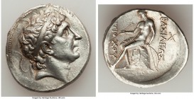 SELEUCID KINGDOM. Antiochus I Soter (281-261 BC). AR tetradrachm (31mm, 17.08 gm, 2h). VF, edge scrape, edge bends. Antioch on the Orontes. Diademed h...