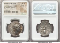 SELEUCID KINGDOM. Antiochus II Theos (261-246 BC). AR tetradrachm (29mm, 17.05 gm, 1h). NGC Choice VF 4/5 - 4/5. Uncertain mint 28, in Syria or Mesopo...