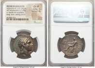 SELEUCID KINGDOM. Antiochus III the Great (222-187 BC). AR tetradrachm (30mm, 17.22 gm, 2h). NGC Choice VF 5/5 - 4/5. "Rose" mint, perhaps Edessa, fro...