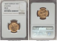Victoria gold "St. George" Sovereign 1883-M MS62 NGC, Melbourne mint, KM7.

HID99912102018