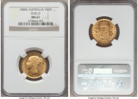 Victoria gold "Shield" Sovereign 1885-S MS61 NGC, Sydney mint, KM6.

HID99912102018
