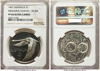 Andor Mezaros silver Unofficial Proof Pattern Dollar 1967 PR66 Ultra Cameo NGC, KM-XM2. Mintage: 1,200. A radiant, blast-white mirror of a coin.

HID9...