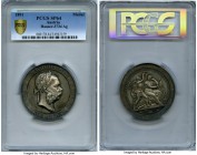 Franz Joseph I silver Specimen "Ministry of Commerce" Medal 1891 SP64 PCGS, Hauser-3734, Horsky-3850. 57mm. 69.87gm. By Tautenhayn. Awarded as the Sta...