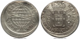 João Prince Regent Mint Error 320 Reis 1802-R AU Details (Mount Removed) PCGS, Rio de Janeiro mint, KM221.3. Struck 15% off center. A very intriguing ...