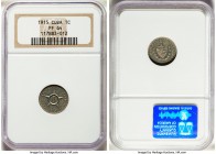 Republic Proof Centavo 1915 PR64 NGC, KM9.1. Mintage: 200. Delicately reflective and bearing a steely pastel tone.

HID99912102018