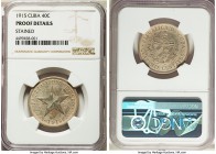 Republic Proof 40 Centavos 1915 Proof Details (Stained) NGC, Philadelphia mint, KM14. Proof Mintage: 100. A very scarce issue in proof grades, the sur...