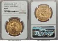 Republic gold "Trujillo Anniversary" 30 Pesos 1955 MS62 NGC, KM24. AGW 0.8571 oz.

HID99912102018