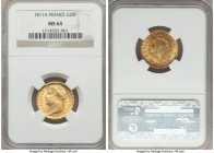 Napoleon gold 20 Francs 1811-A MS64 NGC, Paris mint, KM695.1. Difficult to acquire so choice, the fields wonderfully satiny. 

HID99912102018