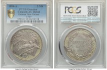 German Colony. Wilhelm II 5 Mark 1894-A AU Details (Cleaned) PCGS, Berlin mint, KM7, J-707. Widely considered to be of the most beautiful colonial iss...