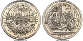 Augsburg. Free City Medal 1730 MS64 PCGS, Forster-102, Whiting-365. Struck for the 200th year anniversary of the Augsburg Confession. 

HID99912102018
