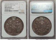 Eichstätt. Sede Vacante Taler 1757-MF UNC Details (Mount Removed) NGC, KM75, Dav-2208. A most desirable and generally elusive taler-type from this sma...