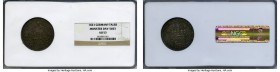 Munster. Christof Bernhard von Galen Broad Taler MDCLXI (1661) AU53 NGC, KM75, Dav-5603. On the taking of the city by the Bishop. Well struck with eve...