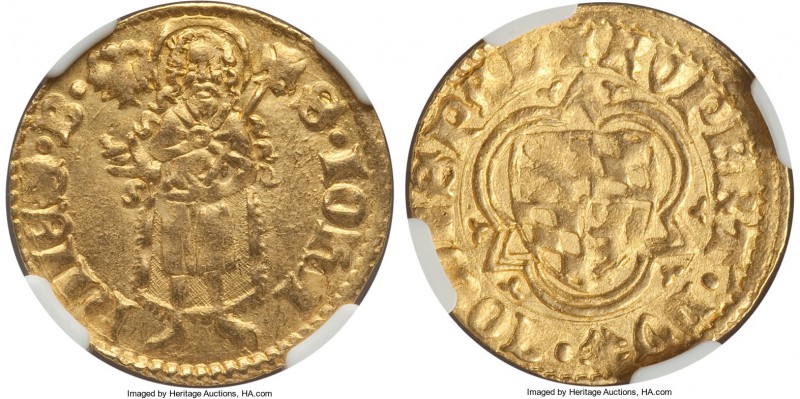 Pfalz (Palatinate). Ruprecht I (1353-90) Goldgulden ND (1380-85) MS63 NGC, Bacha...
