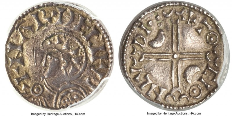 Kings of All England. Harthacnut (1035-1042) Danish Issue Penny (c. 1040-1042) A...