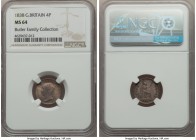 Victoria 4 Pence (Groat) 1838 MS64 NGC, KM732. A crisp striking with fully silky luster on a peach-tinged flan. From the Butler Family Collection

HID...
