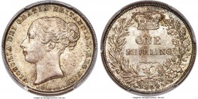 Victoria Shilling 1839 MS66 PCGS, Royal mint, KM734.1, S-3904. Second young portrait, no WW on truncation. The second date of the Victoria shilling se...