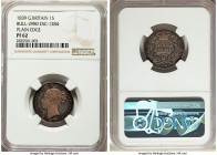 Victoria Proof Shilling 1839 PR62 NGC, KM734.1, ESC-2980 (R; prev. 1284). Plain edge, coin alignment. Flashy and beautifully frosted, Victoria's portr...