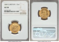 Victoria gold Sovereign 1849 AU58 NGC, KM736.1. A discernably better year for the type toned to a rich honey-gold.

HID99912102018
