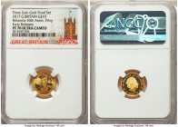 Elizabeth II 3-Piece Certified Britannia gold Proof Set 2017 PR70 Ultra Cameo NGC, 1) 10 Pounds, 1/10 oz 2) 25 Pounds, 1/4 oz 3) 50 Pounds, 1/2 oz All...